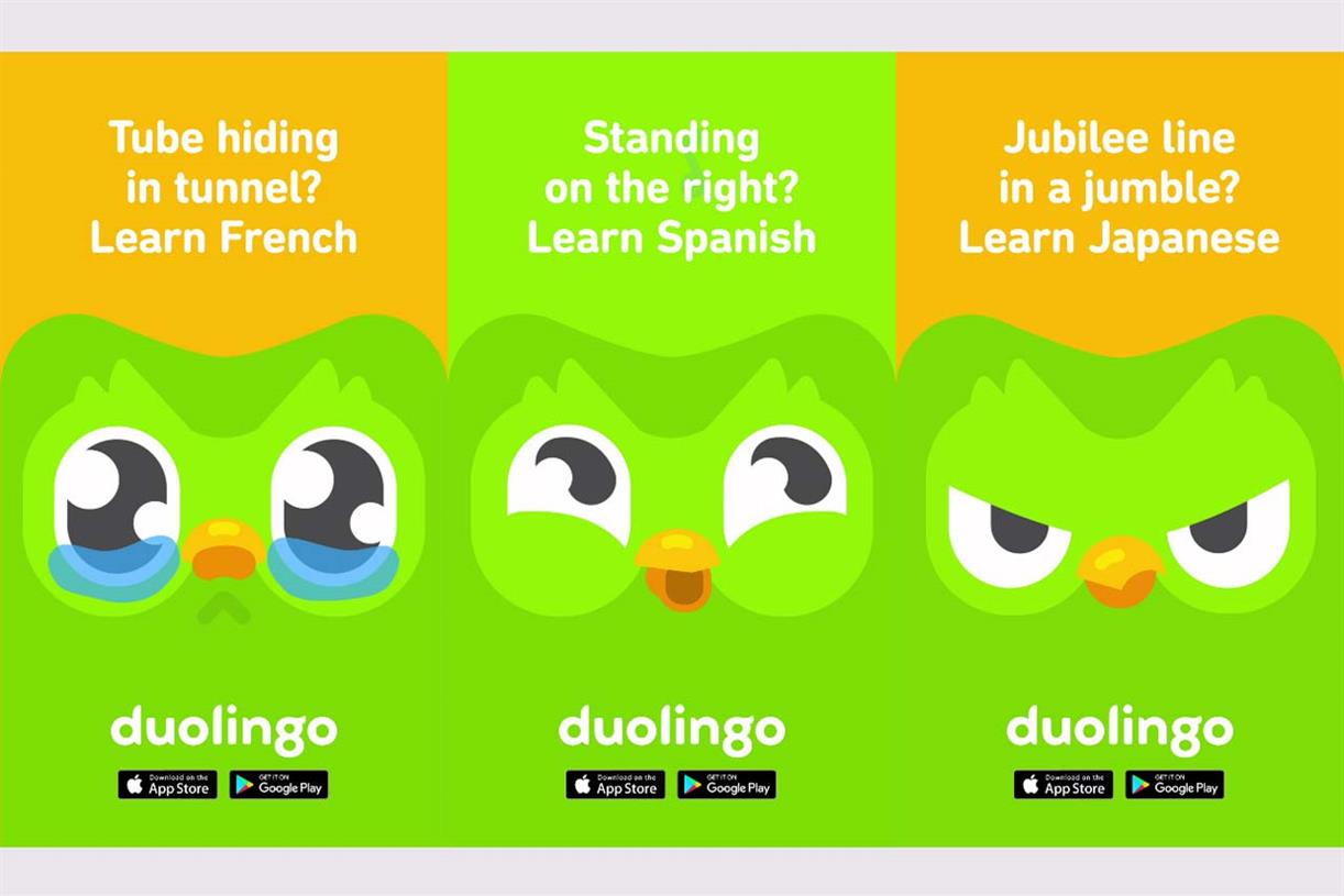 English learning apps - Duolingo