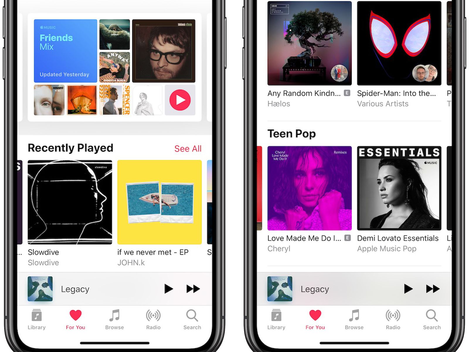 music streaming apps - Apple